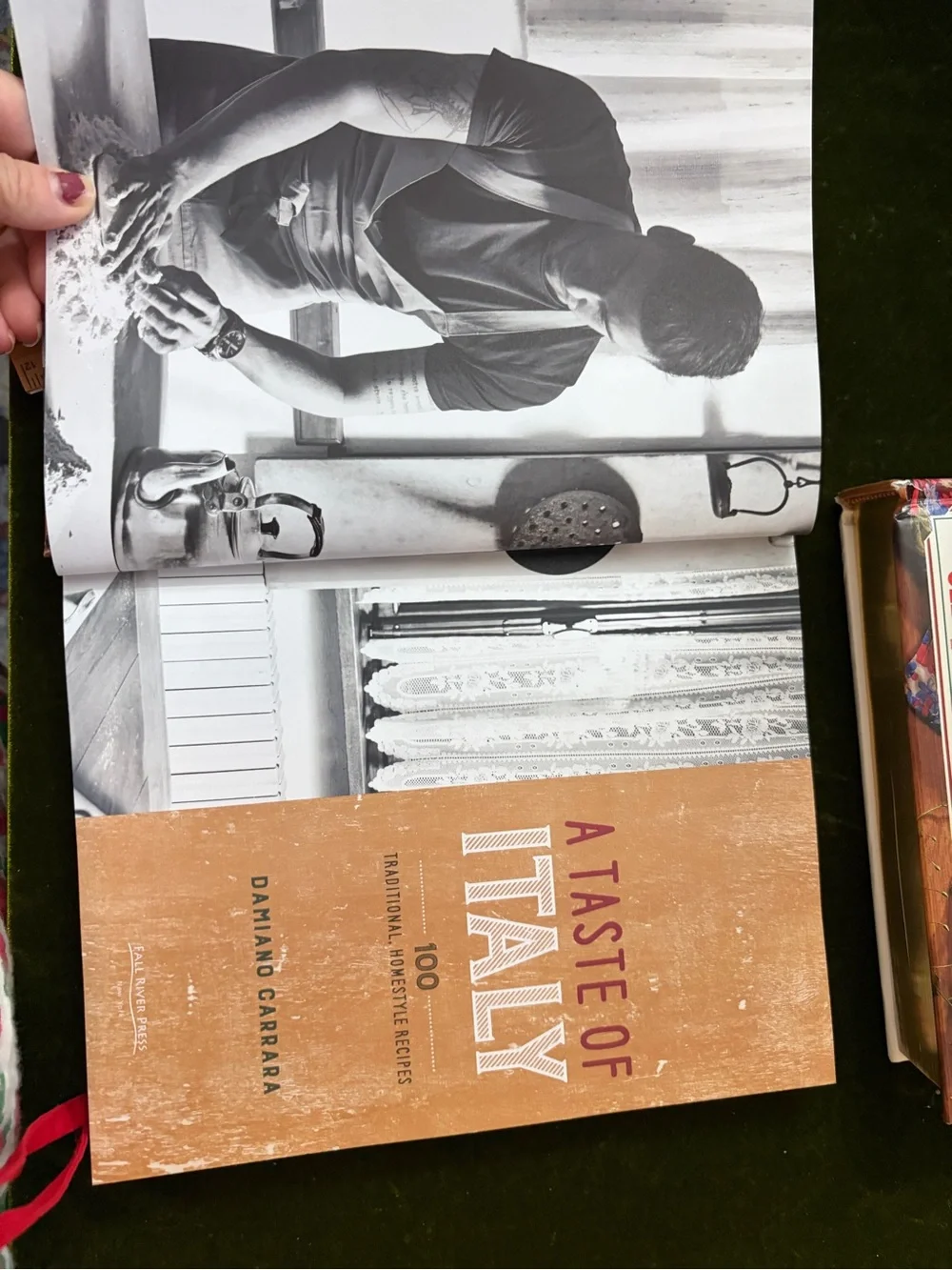 A Taste of Italy Cookbook by - Gray Cover